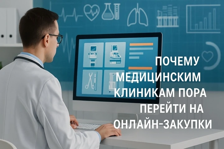 Почему медицинским клиникам пора перейти на онлайн-закупки Почему медицинским клиникам пора перейти на онлайн-закупки